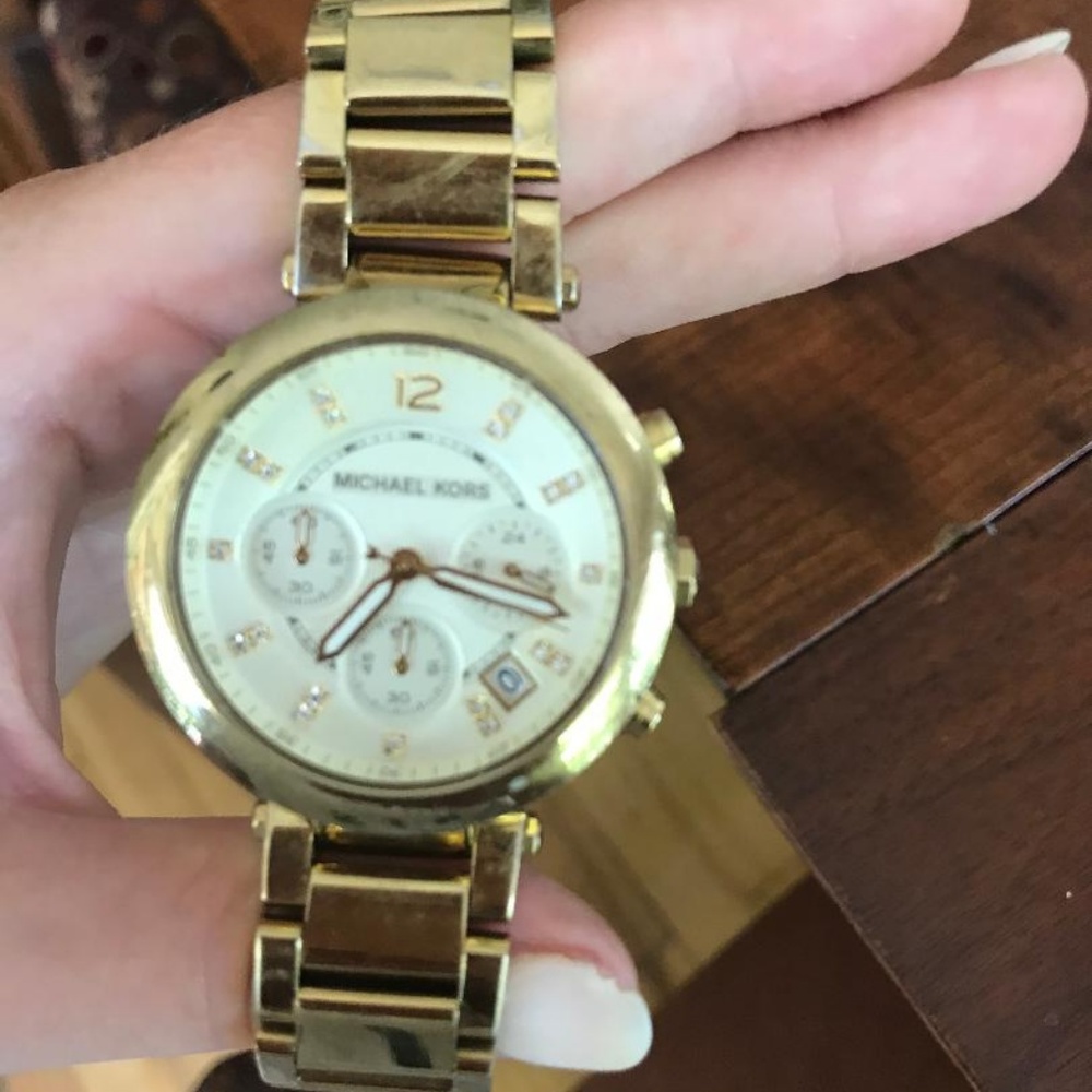 Gold Michael Kors Watch